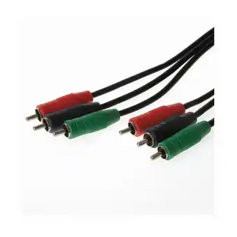 COMPONENT VIDEO KABEL 3XRCA/3XRCA 1,5M
