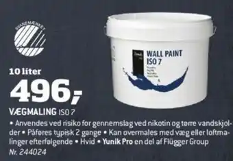 Bygma Vægmaling ISO 7 10L tilbud