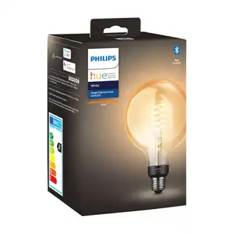 Expert PHILIPS HUE W FILAMENT SMART PÆRE G125 E27 tilbud