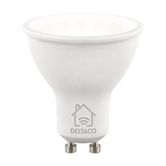Expert DELTACO SH-LGU10W GU10 INTELLIGENT LED-PÆRE, 5W tilbud