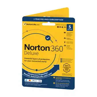 NORTON 360 DELUXE 5 ENHEDER 12 MÅNEDER