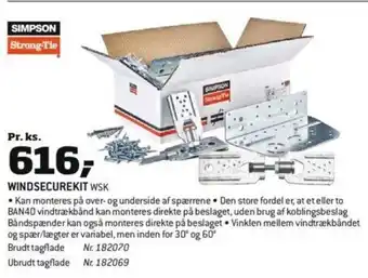Simpson Windsecurekit WSK