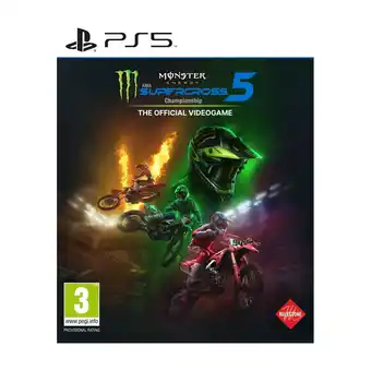 Expert MONSTER ENERGY SUPERCROSS - THE OFFICIAL VIDEOGAME 5 (PS5) tilbud