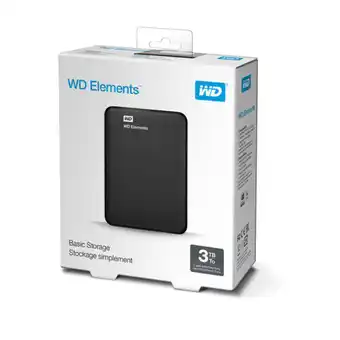 WD ELEMENTS PORTABLE HDD 3TB