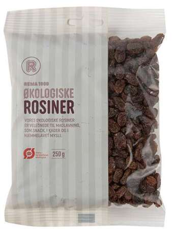 REMA 1000 Rosiner, 250 g tilbud