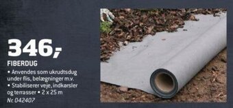 Bygma Fiberdug tilbud
