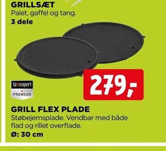Grill flex plade