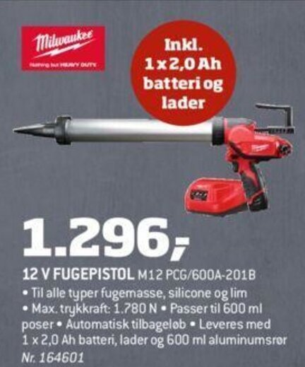 Milwaukee m12 fugepistol hot sale