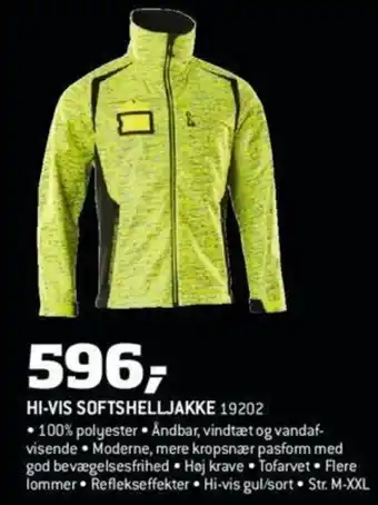 Hi-Vis Softshelljakke 19202