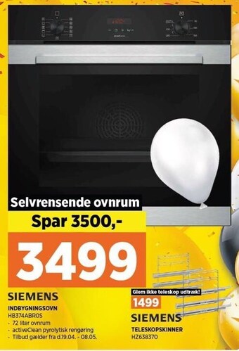 Power Indbygningsovn tilbud