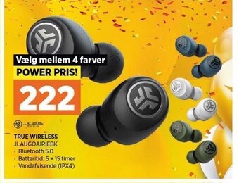Power True wireless hovedtelefoner tilbud