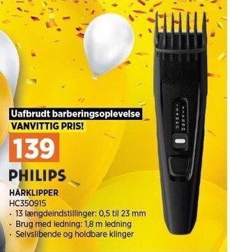 Power Hårklipper tilbud