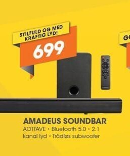 Expert Amadeus soundbar tilbud