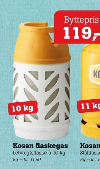 Poetzsch Padborg Kosan flaskegas tilbud