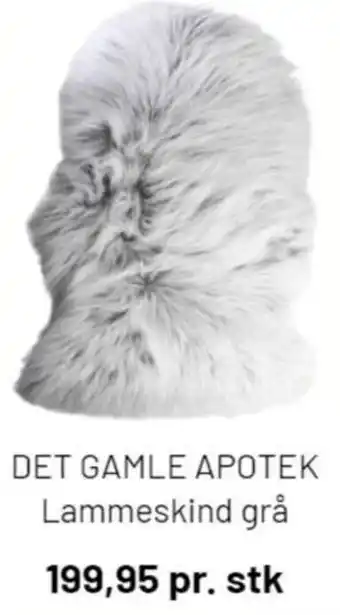 Det Gamle Apotek Lammeskind Gra