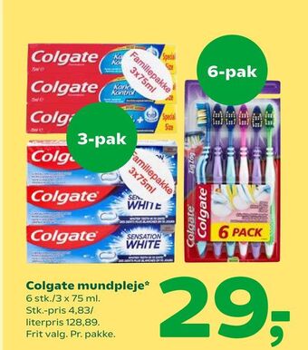 Coop 365 Colgate mundpleje tilbud