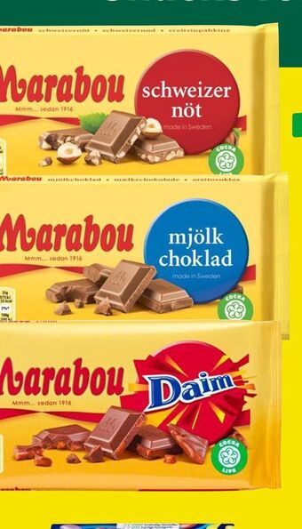 Coop 365 Marabou chokolade tilbud