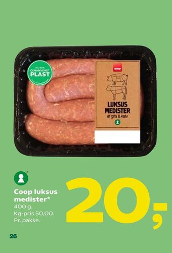 Coop 365 Coop luksus medister tilbud