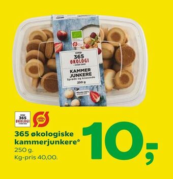 Coop 365 365 økologiske kammerjunkere tilbud