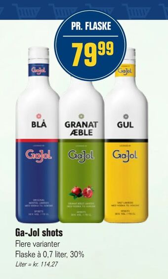 Otto Duborg Ga-Jol shots tilbud