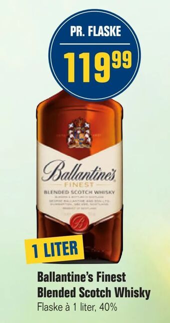 Otto Duborg Ballantine's Finest Blended Scotch Whisky tilbud