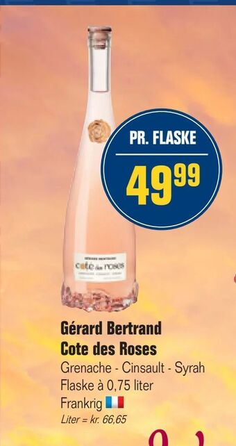 Otto Duborg Gérard Bertrand Cote des Roses tilbud