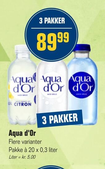 Otto Duborg Aqua d'Or tilbud