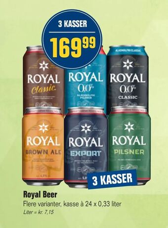 Otto Duborg Royal Beer tilbud