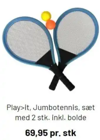 Play>It, Jumbotennis, Sæt