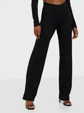 NLY One Mid Waist Straight Pant Bukser