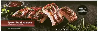REMA 1000 Spareribs af kamben, 550 g tilbud