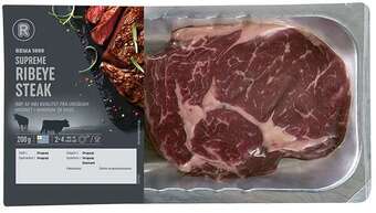 REMA 1000 Ribeye steak, 200 g tilbud