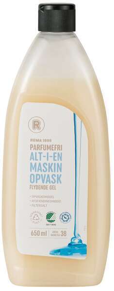 Maskinopvask gel, 650 ml