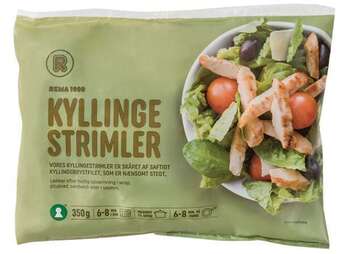REMA 1000 Kyllingestrimler, 350 g tilbud