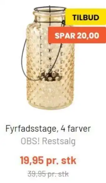 Fyrfadsstage