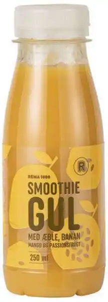 REMA 1000 Gul smoothie, 250 ml tilbud