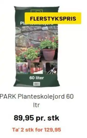 Silvan Park Palnteskolejord 60ltr tilbud