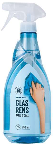 REMA 1000 Glasrens spray, 750 ml tilbud