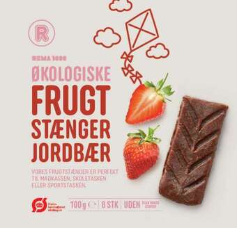 REMA 1000 Frugtstænger, 100 g tilbud