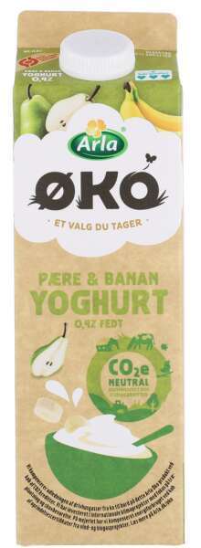 Pære & banan 0,4%, 1 l