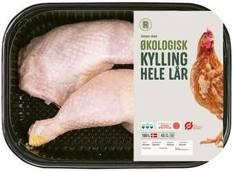 REMA 1000 Danske øko kyllingelår, 440 g tilbud