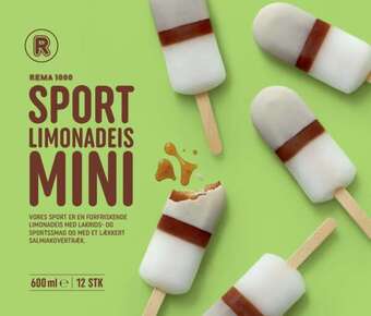 REMA 1000 Sport limonadeis, 600 ml tilbud