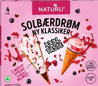 REMA 1000 Solbærdrøm isvaffel, 520 ml tilbud
