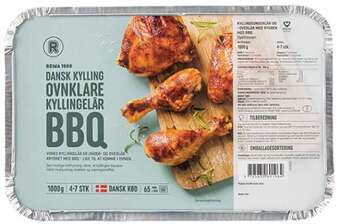 REMA 1000 Ovnklare kyllingelår, 1000 g tilbud