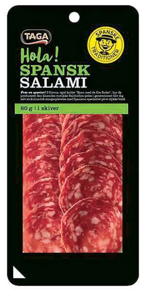REMA 1000 Spansk salami, 80 g tilbud