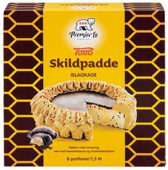 Skildpadde islagkage, 1300 ml