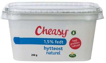 REMA 1000 Hytteost 1.5%, 250 g tilbud