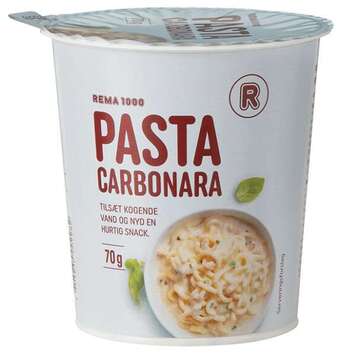 REMA 1000 Pasta carbonara, 70 g tilbud