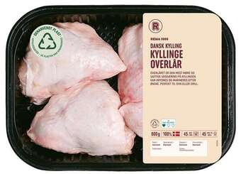 REMA 1000 Kyllingeoverlår, 800 g tilbud