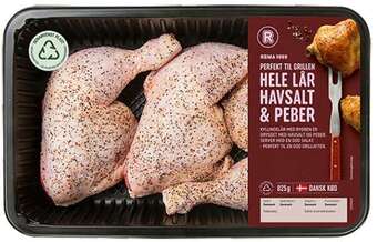 REMA 1000 Lår m. havsalt & peber, 825 g tilbud